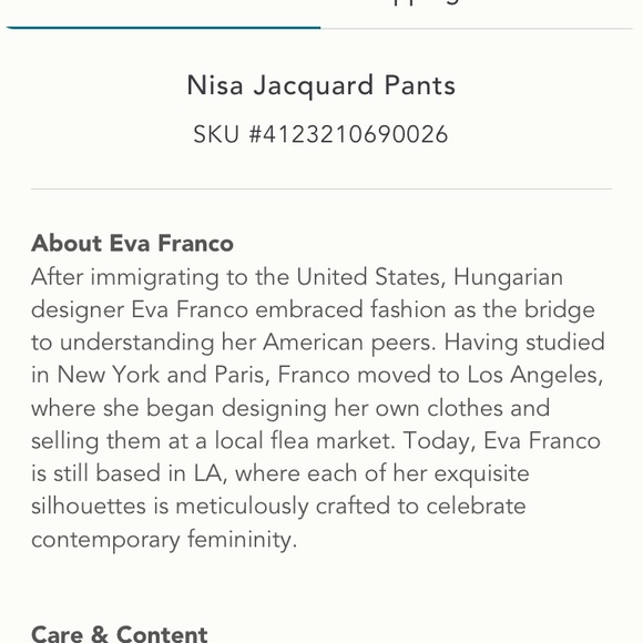 NWT Anthropologie jacquard Nia Forest Green Scenic Trousers - Picture 3 of 7